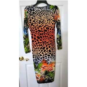 ASOS Multi Color Animal Print Dress
